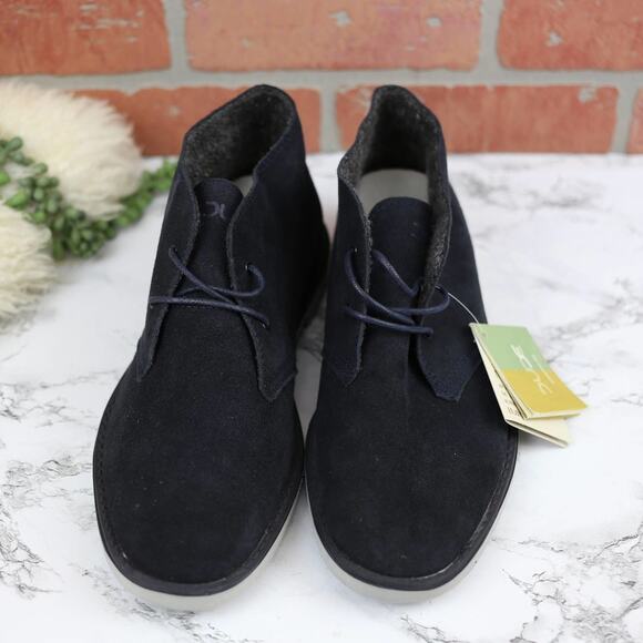 Hey Dude NEW Torino Navy Blue Suede Leather Desert Chukka Boots NWT 9 main image 5